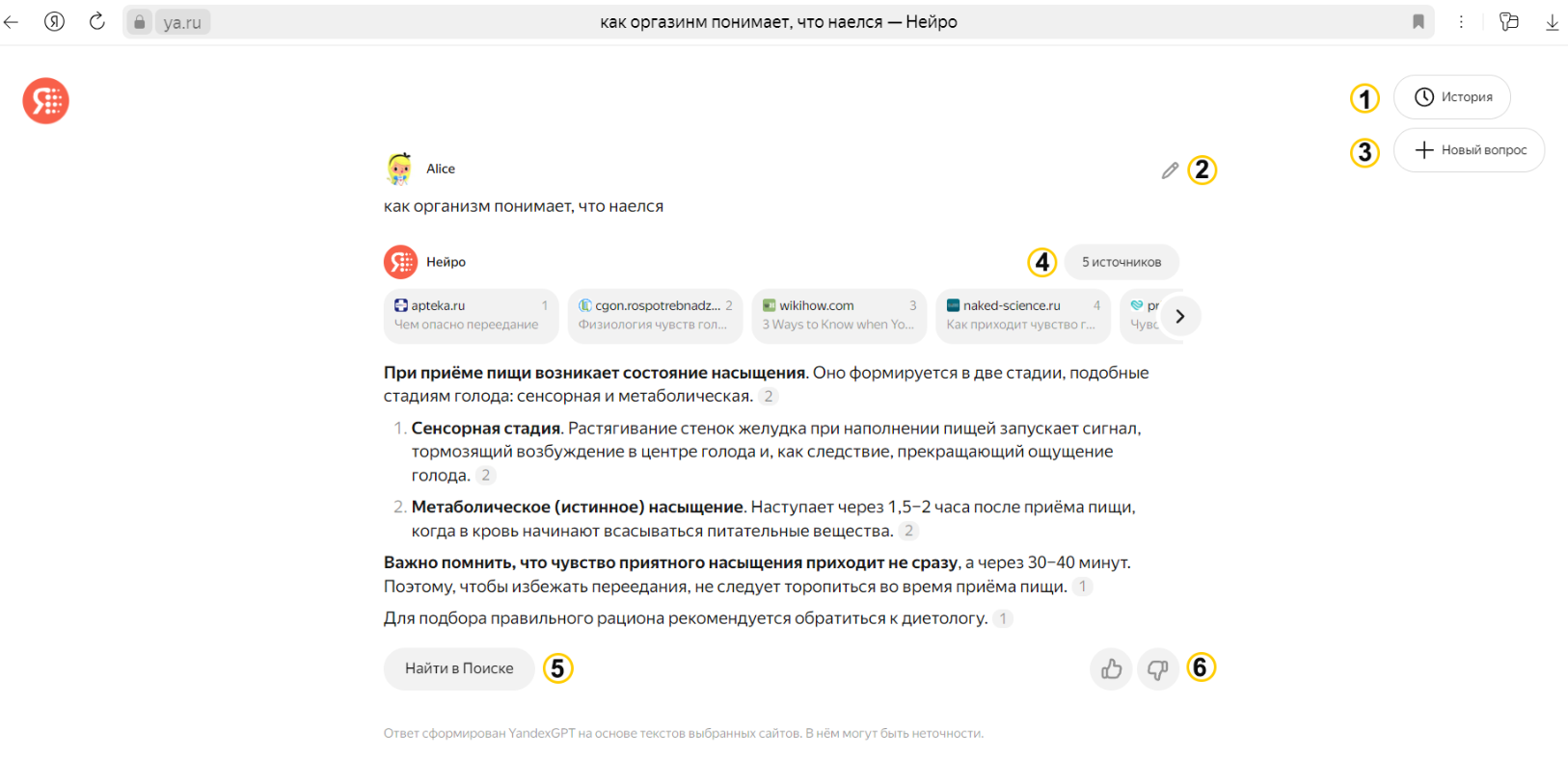 Генеративный поиск информации (поисковая выдача)