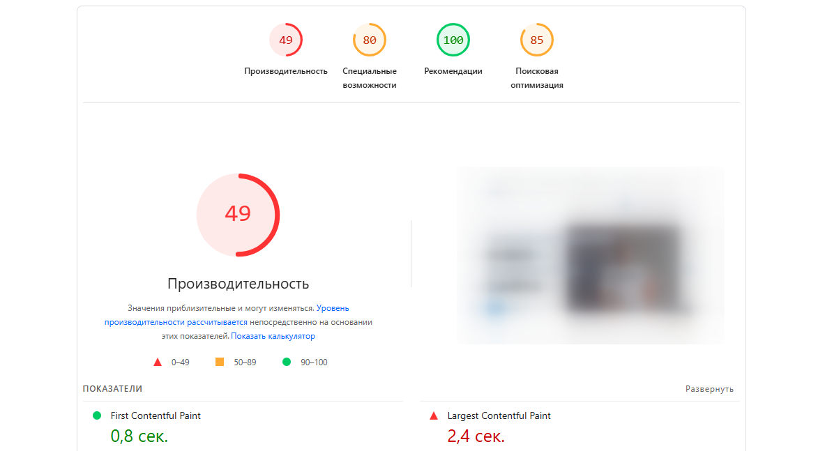 Технические аспекты скорость мобильность структура URL