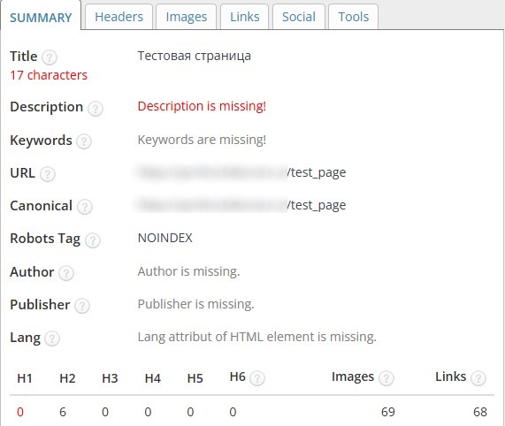 Noindex - исключение из индекса после обхода