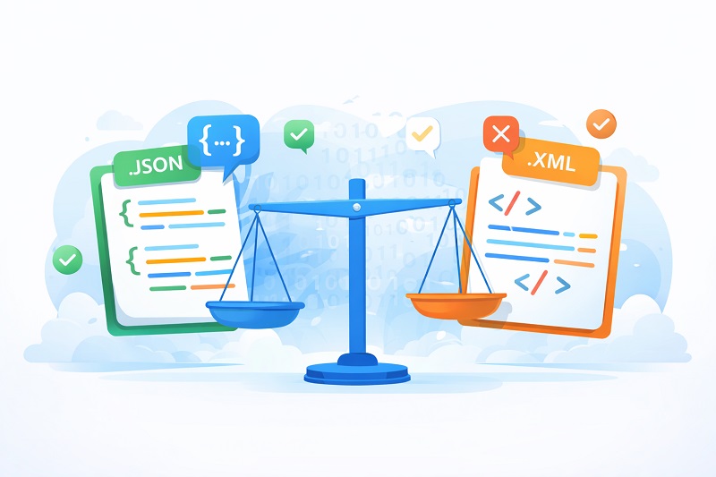 JSON и XML: ключевые отличия, преимущества и недостатки для современных веб-проектов