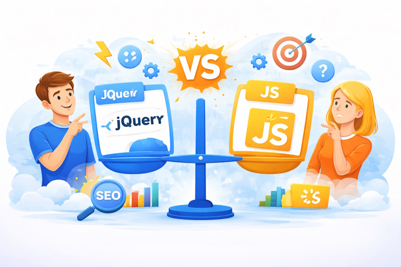 jQuery vs чистый JavaScript: что лучше для SEO и производительности сайта