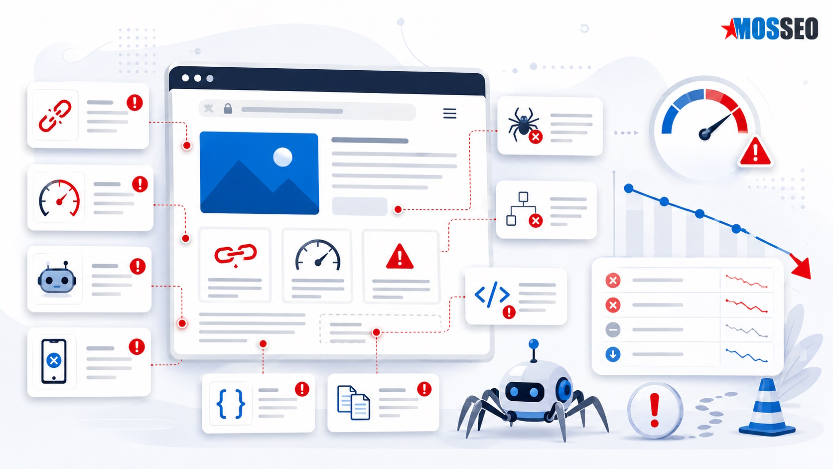 Самые частые технические ошибки SEO и как их исправить